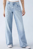 New Fashion Streetwear Bow Embroidered Baggy Jeans Women Y2K Harajuku Gothic High Waist Loose Pants Casual Popular Vintage