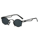 Occhiali da sole ovali con lenti colorate unisex - Occhiali da sole unisex ATREND