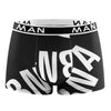 Calzoncillos bóxer casuales de 6 piezas con estampado de letras para hombre