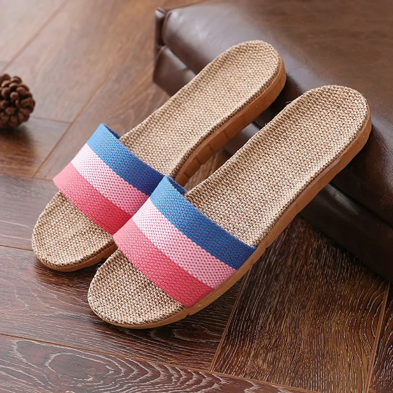 Ciabatte con fascia multicolor da donna - Ciabatte donna ATREND