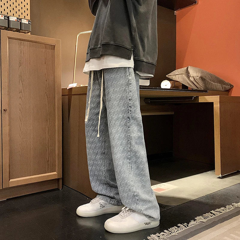 Jeans casual streetwear da uomo - Jeans uomo ATREND