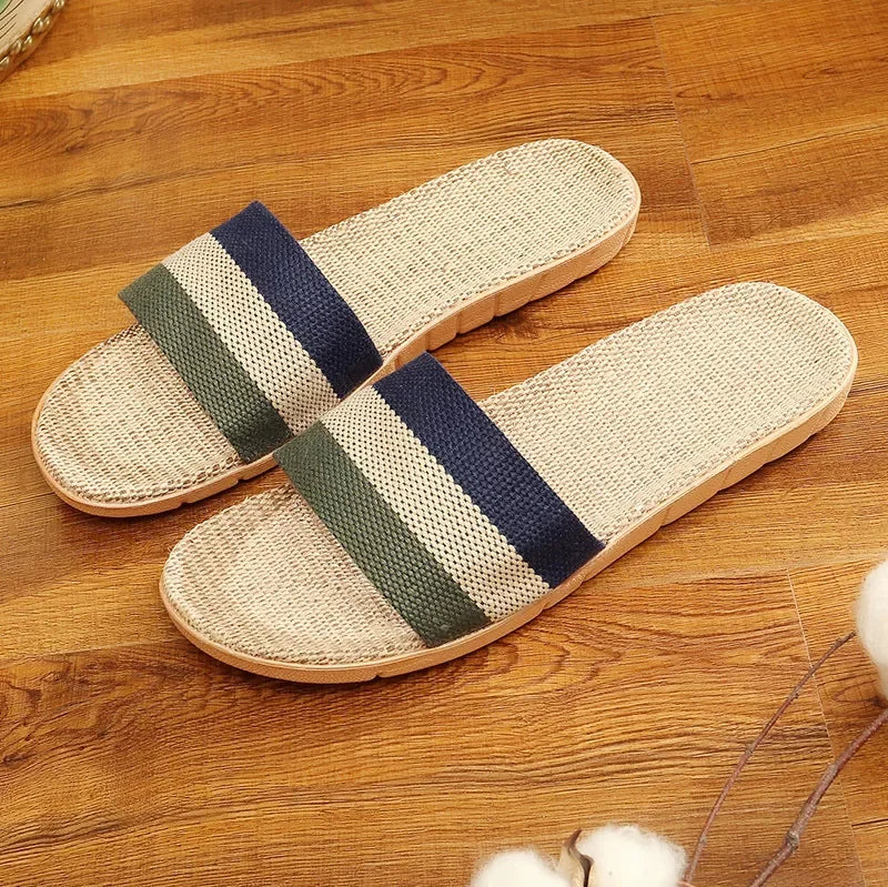 Ciabatte con fascia multicolor da donna - Ciabatte donna ATREND