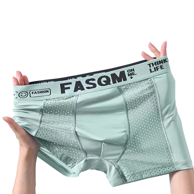 Boxer casual 6 pezzi con fascia elastica con lettere da uomo - Boxer uomo ATREND