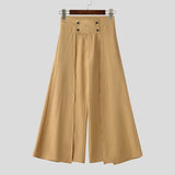 Pantaloni con code laterali e fascia alta da uomo - Pantaloni uomo ATREND