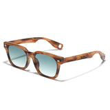 Occhiali da sole casual bicolor con lenti chiare o scure da uomo - Occhiali da sole uomo ATREND