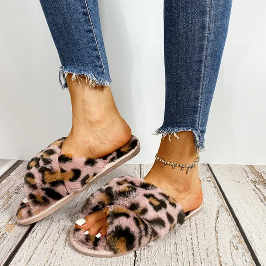 Pantofole indoor in pelo da donna - Ciabatte uomo ATREND