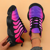 Sneakers casual multicolor con lacci da donna - Sneakers donna ATREND