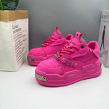Sneakers punk con fibbie laterali in pelle PU unisex