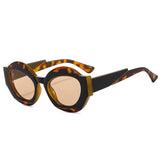 Occhiali da sole con doppia montatura bicolor da donna - Occhiali da sole donna ATREND