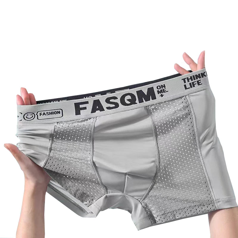 Boxer casual 6 pezzi con fascia elastica con lettere da uomo - Boxer uomo ATREND