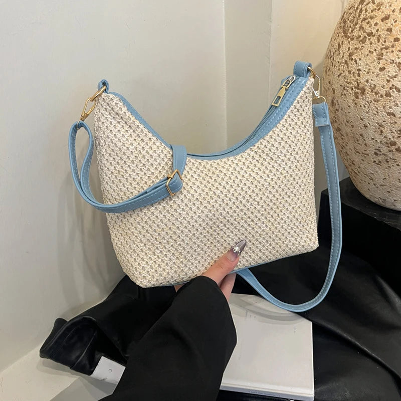 Borsa a spalla casual con tracolla regolabile da donna - Borse a spalla ATREND