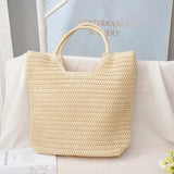 Borsa a mano casual in cotone da donna - Borsa a mano ATREND