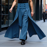 Pantaloni con code laterali e fascia alta da uomo - Pantaloni uomo ATREND