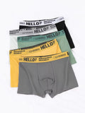 Boxer casual 5 pezzi elastici traspiranti da uomo - Boxer uomo ATREND