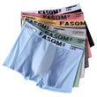 Boxer casual 6 pezzi con fascia elastica con lettere da uomo - Boxer uomo ATREND