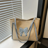 Borsa a spalla casual con farfalla da donna - Borsa a spalla ATREND