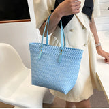 Borsa a spalla casual in paglia da donna - Borsa a spalla ATREND