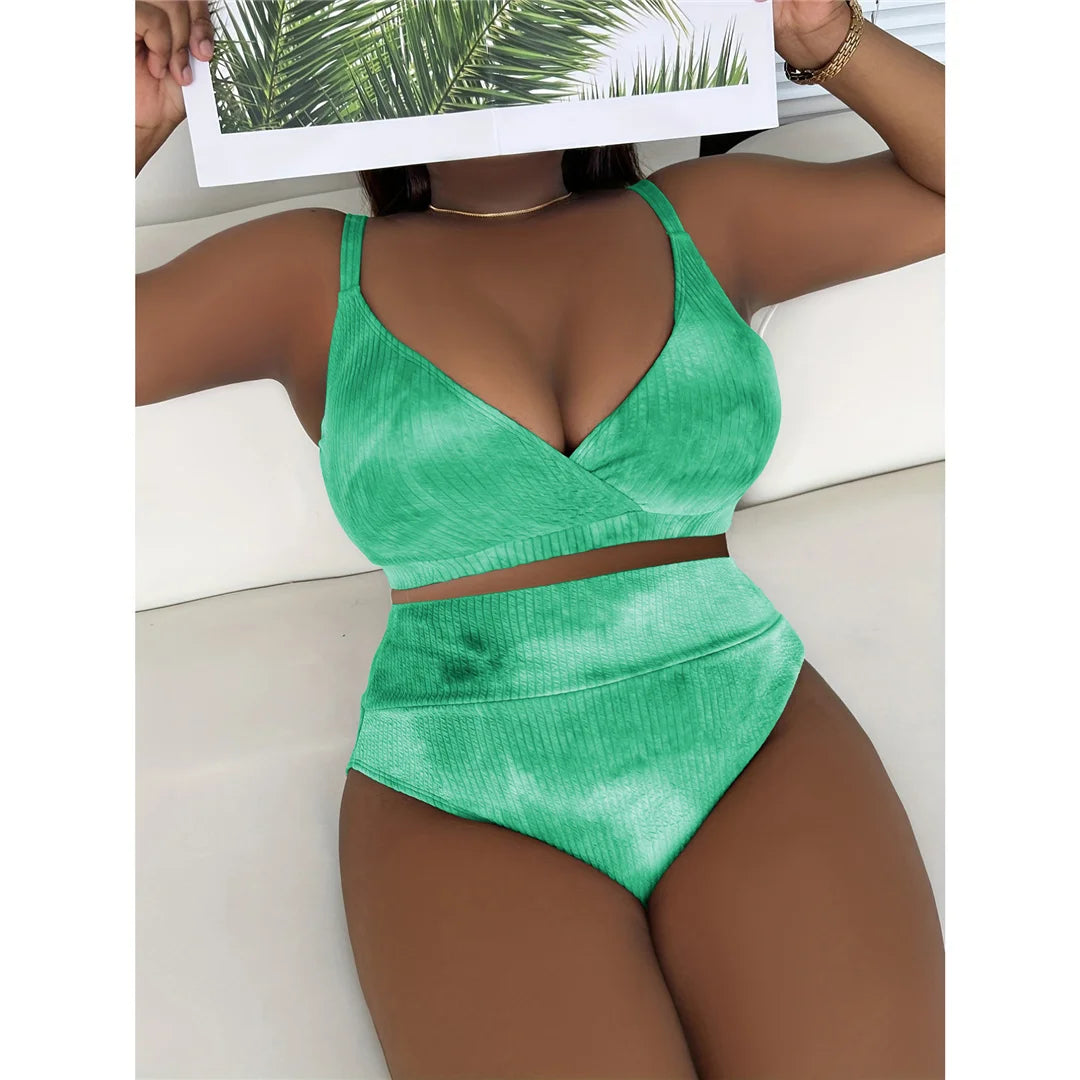 Women's two-piece bikini bra and panties