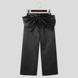 Pantaloni streetwears con fiocco frontale da uomo - Pantaloni uomo ATREND