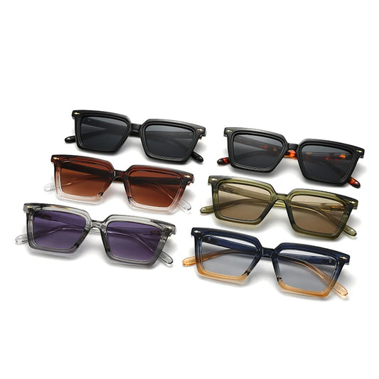 Occhiali da sole casual bicolor da donna - Occhiali da sole donna ATREND
