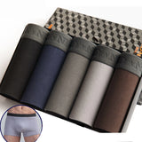 Boxer casual 5 pezzi in cotone traspirante da uomo - Boxer uomo ATREND