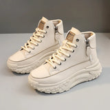 Sneakers casual alla caviglia outdoor con lacci da donna - Sneakers donna ATREND
