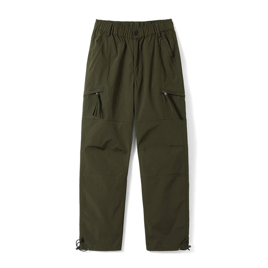 Pantalones casuales multibolsillos para hombre