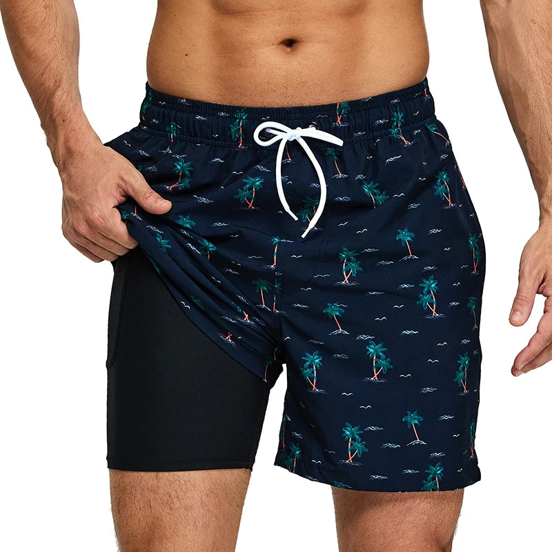 Costume casual con stampa grafica da uomo - Costume uomo ATREND