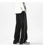 Pantaloni casual con bordo a contrasto da uomo - Pantaloni uomo ATREND