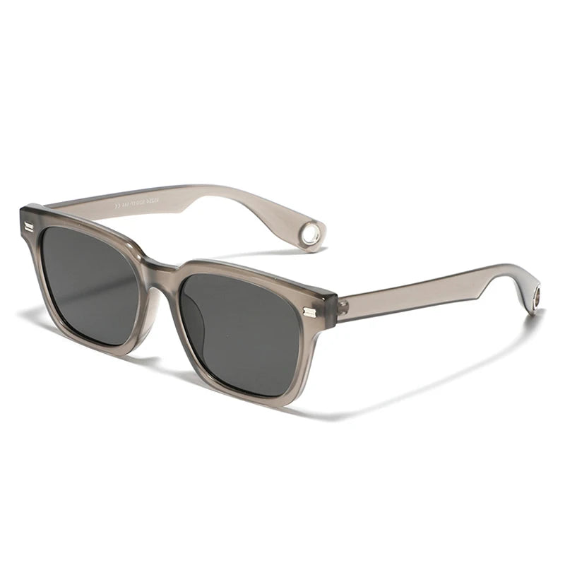 Occhiali da sole casual bicolor con lenti chiare o scure da uomo - Occhiali da sole uomo ATREND