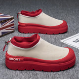 Sneakers a mocassino slip-on traspiranti da uomo