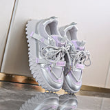 Sneakers casual traspiranti con lacci da donna - Sneakers donna ATREND