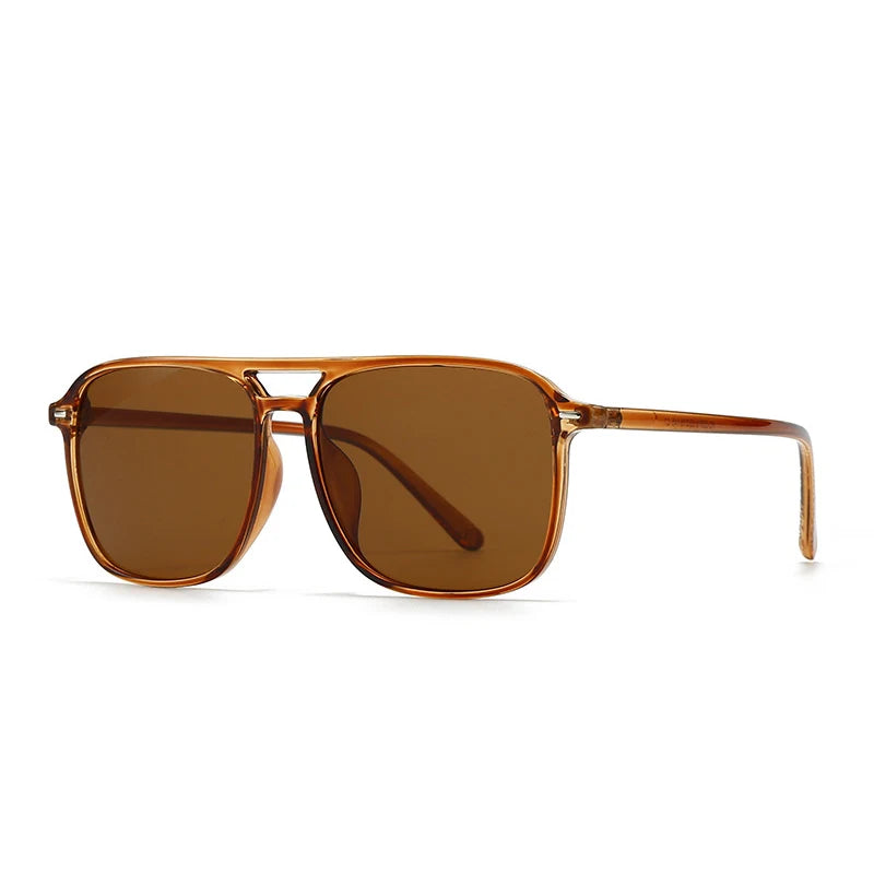 Occhiali da sole casual con lenti chiare colorate unisex - Occhiali da sole unisex ATREND