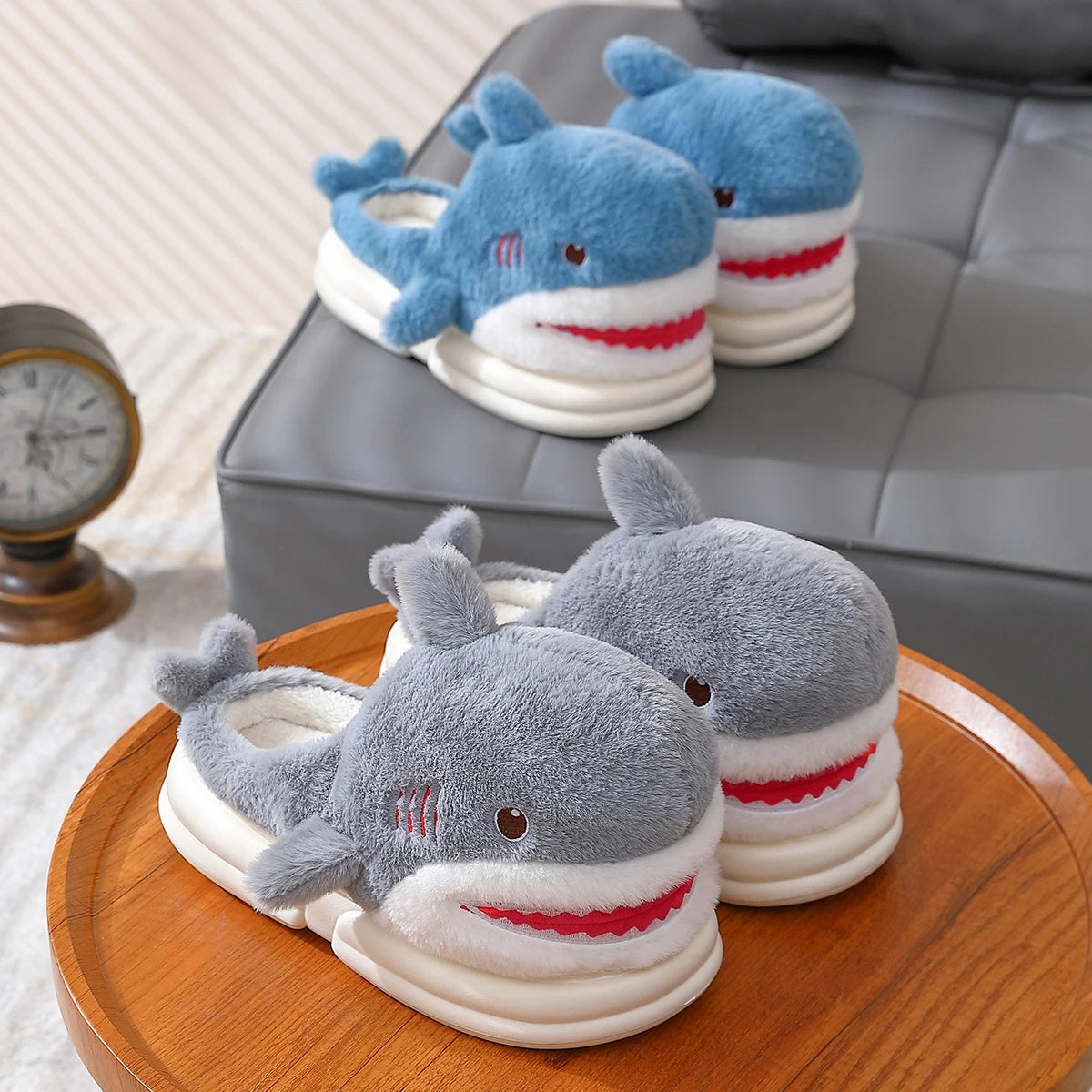 Unisex Shark Outdoor Slippers