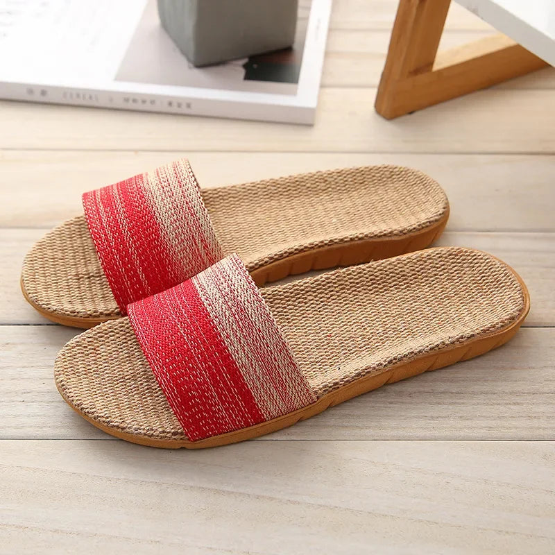 Ciabatte casual con fascia bicolore da donna - Ciabatte donna ATREND