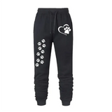Pantaloni sportivi casual con fascia elastica e stampa animale da donna - Pantaloni sportivi donna ATREND