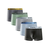 Boxer casual 5 pezzi con fascia elastica da uomo - Boxer uomo ATREND