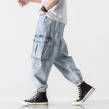 Jeans casual cargo multi tasche da uomo - Jeans uomo ATREND