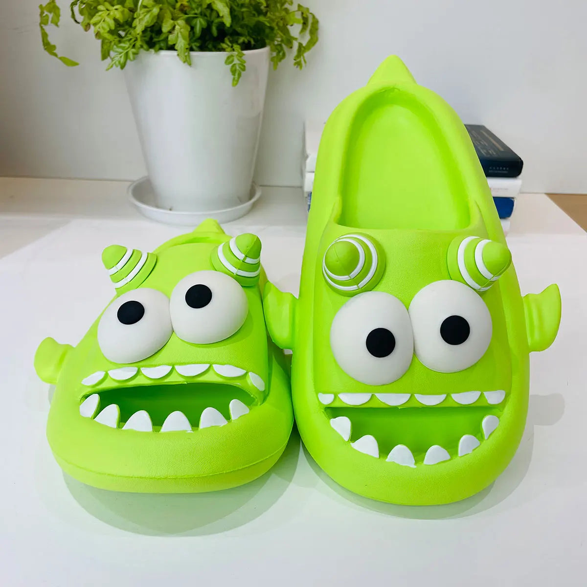 Ciabatte indoor a forma di squalo unisex - Ciabatte unisex ATREND