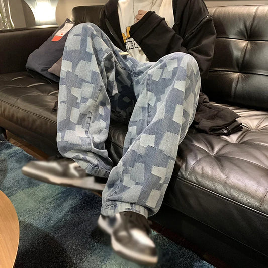 Jeans casual streetwear da uomo - Jeans uomo ATREND