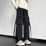 Pantaloni cargo casual multi tasche da uomo - Pantaloni uomo ATREND