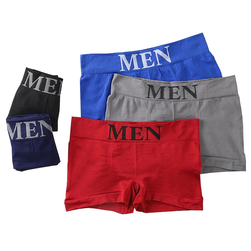 Boxer casual 5 pezzi traspiranti con fascia elastica da uomo - Boxer uomo ATREND