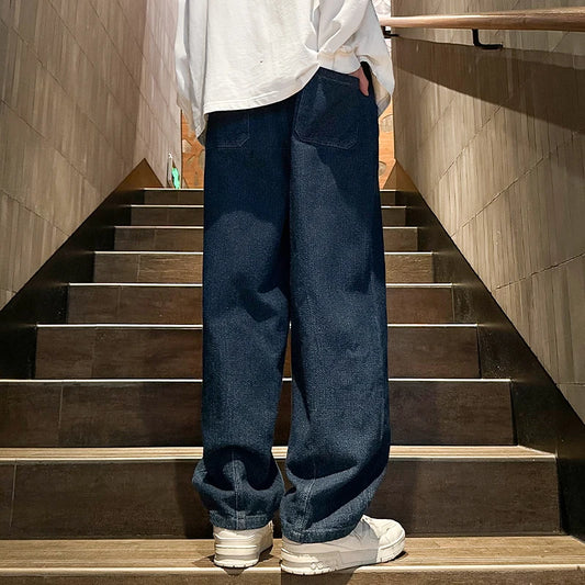 Jeans casual streetwear larghi da uomo - Jeans uomo ATREND