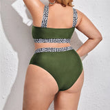 Women's Two Piece Bikini Set Bra and Panties with Contrast Trim
