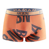 Calzoncillos bóxer casuales de 6 piezas con estampado de letras para hombre