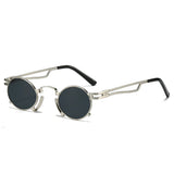 Occhiali da sole ovali con lenti colorate unisex - Occhiali da sole unisex ATREND