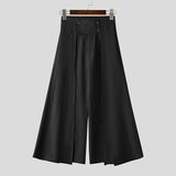 Pantaloni con code laterali e fascia alta da uomo - Pantaloni uomo ATREND