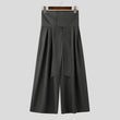 Pantaloni larghi con fascia alta da uomo - Pantaloni uomo ATREND