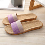 Ciabatte casual con fascia bicolore da donna - Ciabatte donna ATREND