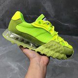 Sneakers chunky casual in pelle solida mesh traspirante unisex